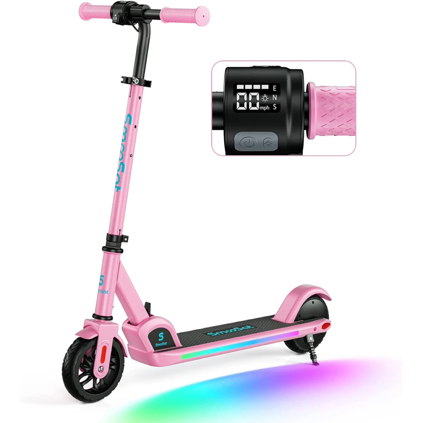SmooSat Pink Electric Scooter