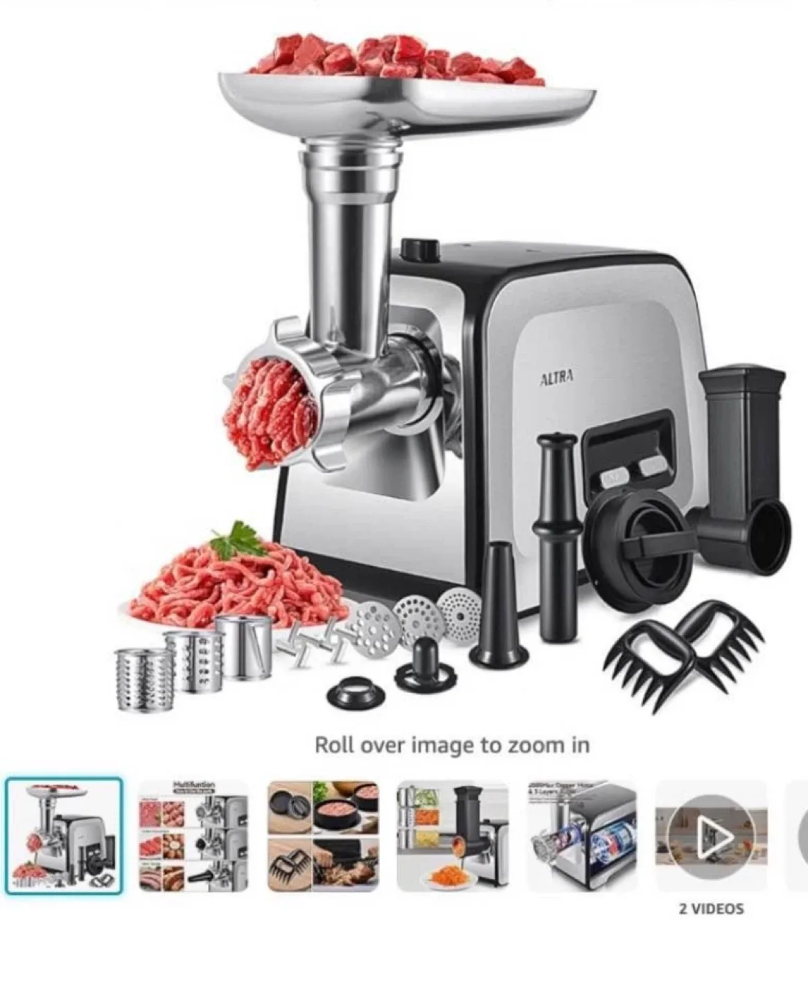 Altra Electric Meat Grinder thumbnail