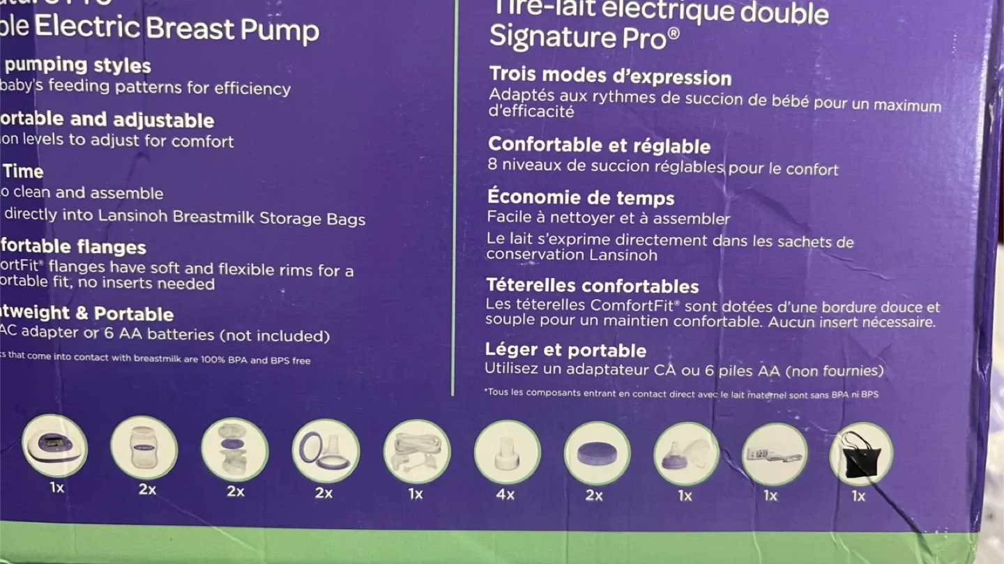 Lansinoh Signature Pro Double Electric Breast Pump image indicator(2)