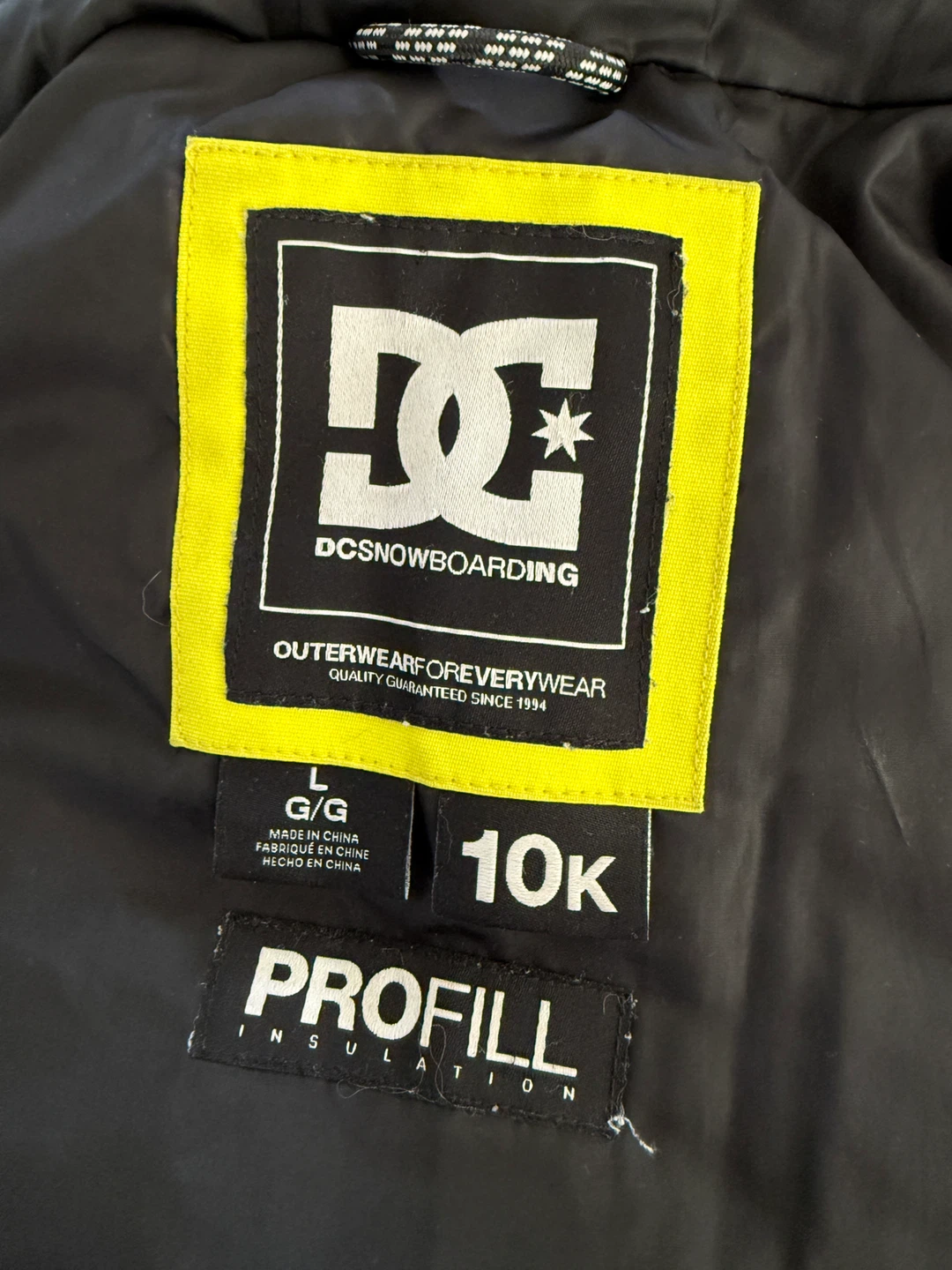 DC Kids Snow Jacket - Size L/10K - photo 3