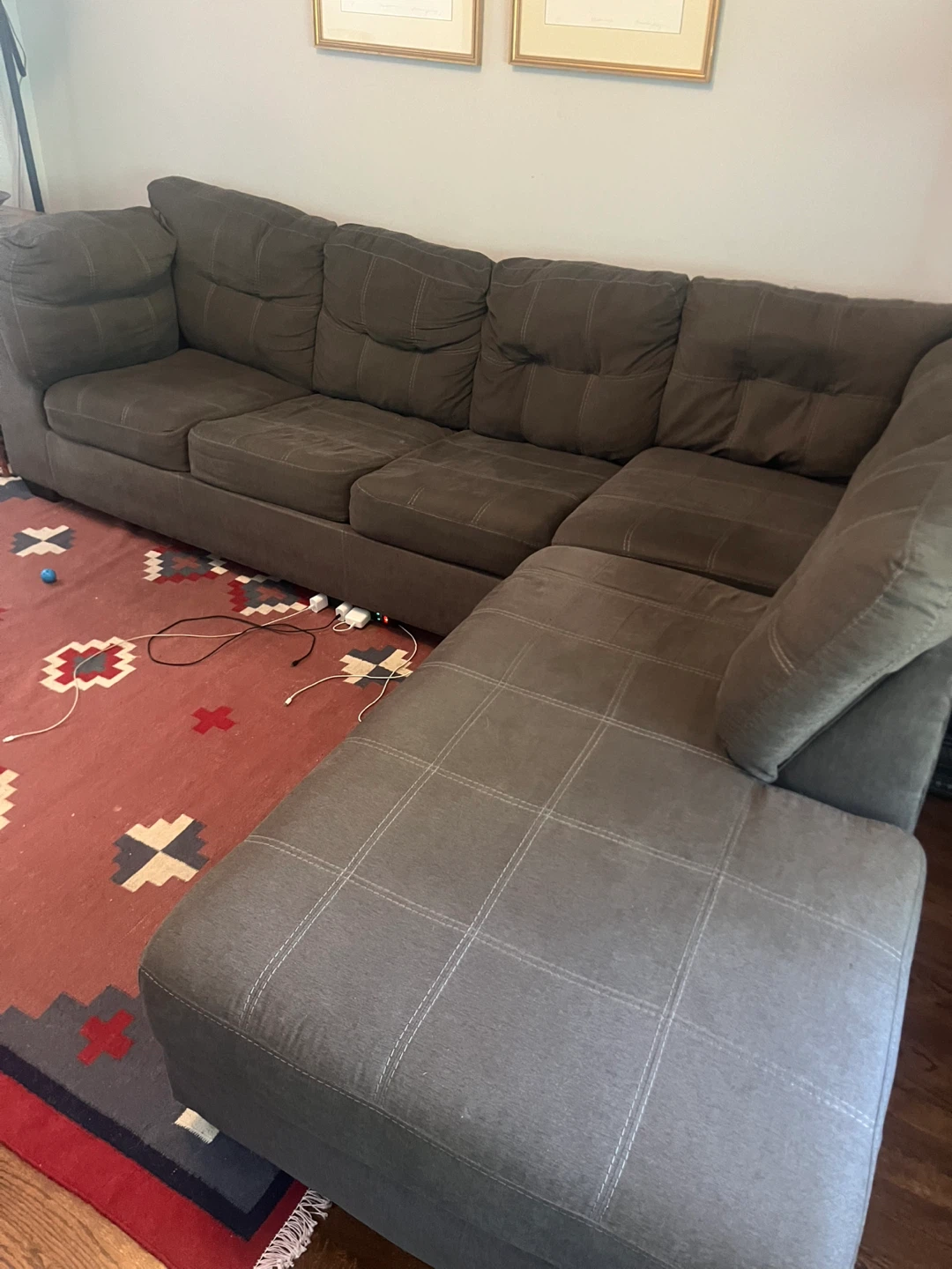 sectional plus sofa bed - photo 2