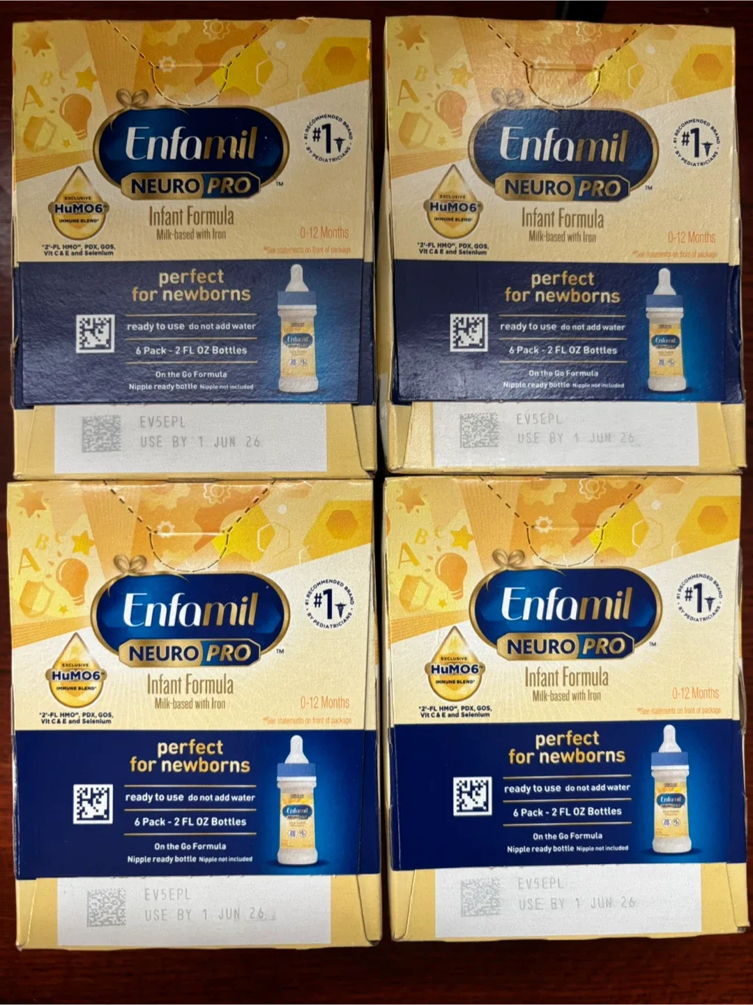 Enfamil NeuroPro Infant Formula 6-Pack, Exp JUN 2026 image indicator(4)