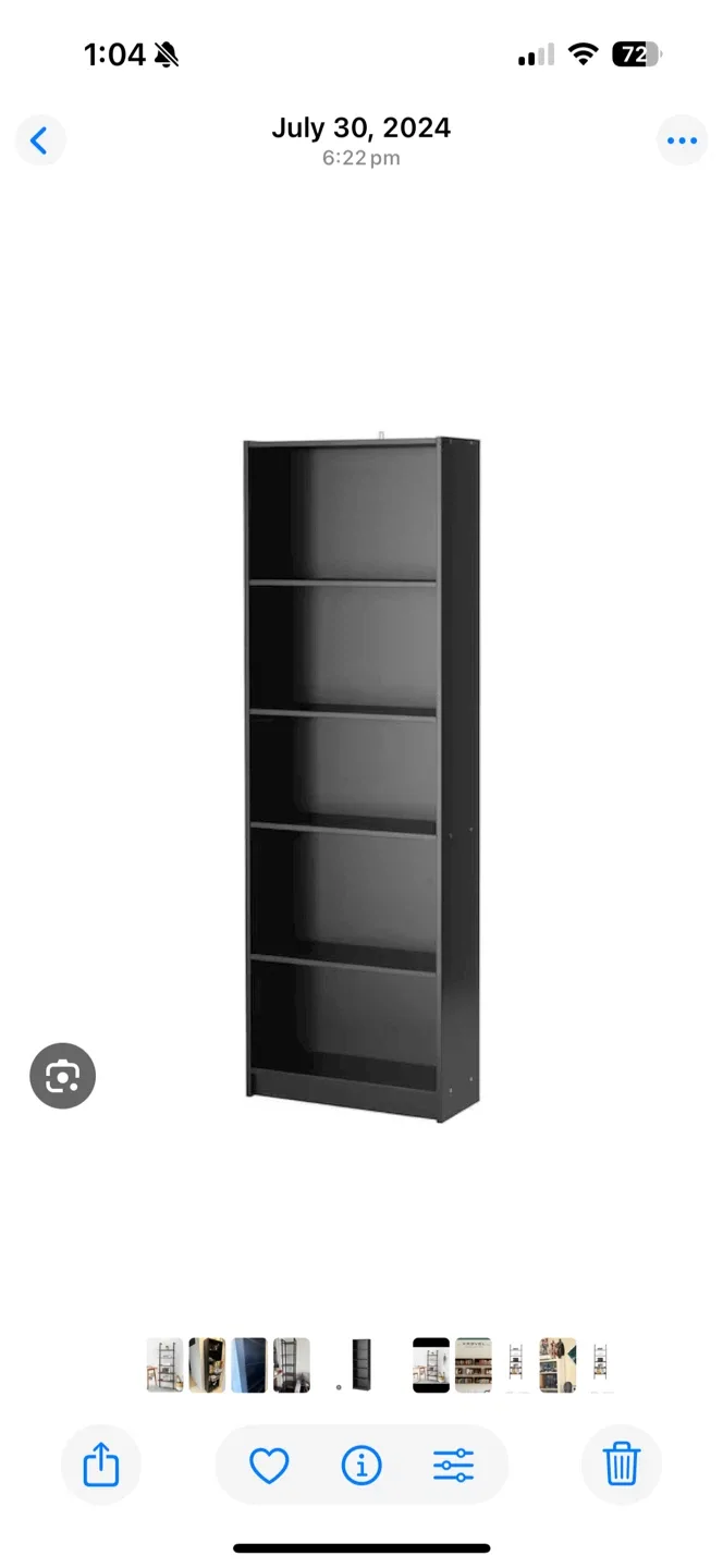 Black Bookcase