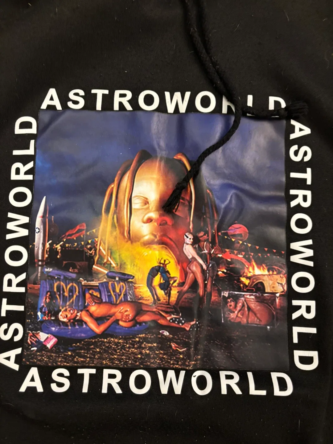 Travis Scott Astroworld Black Hoodie image indicator(2)