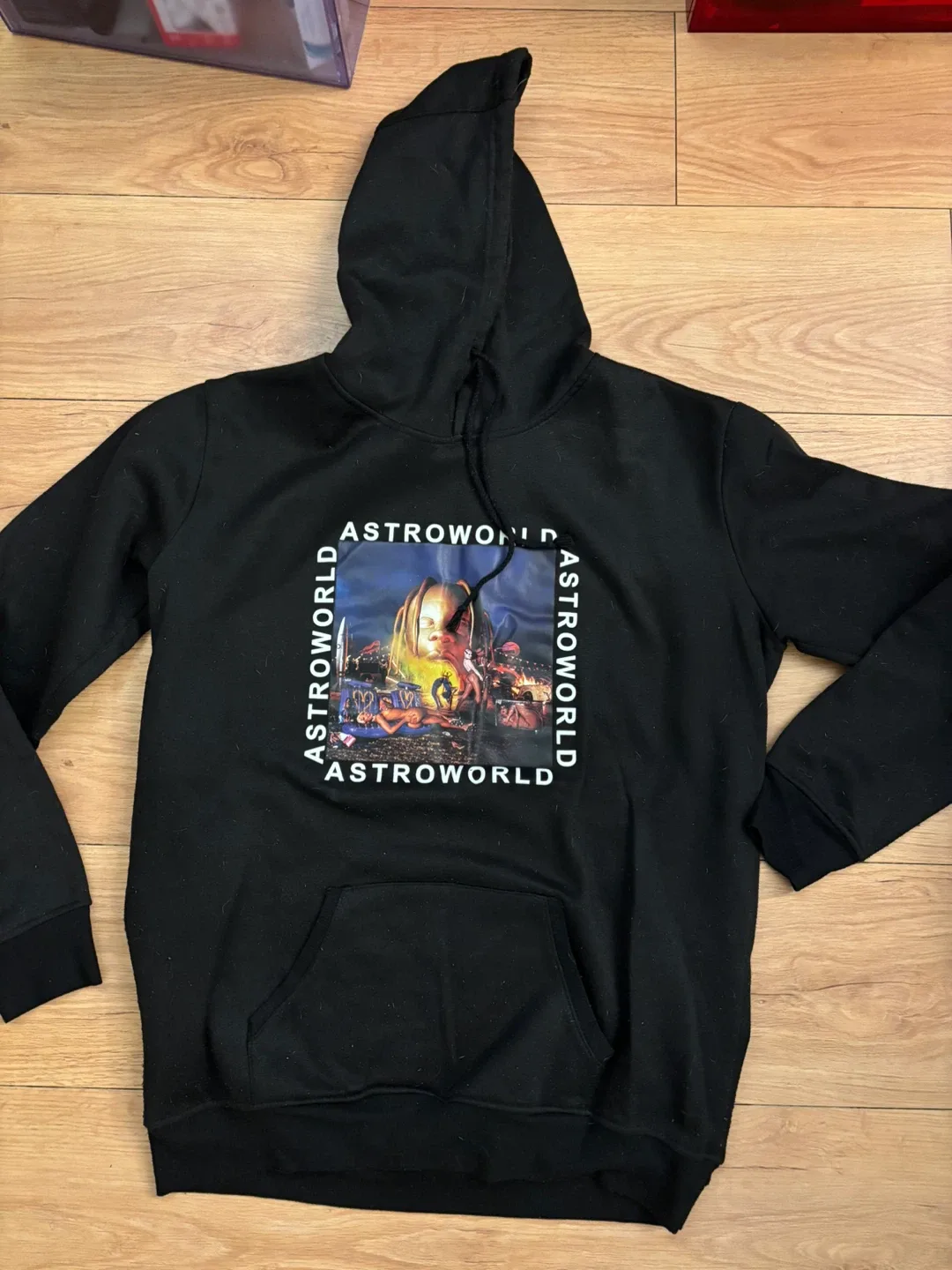 Travis Scott Astroworld Black Hoodie thumbnail