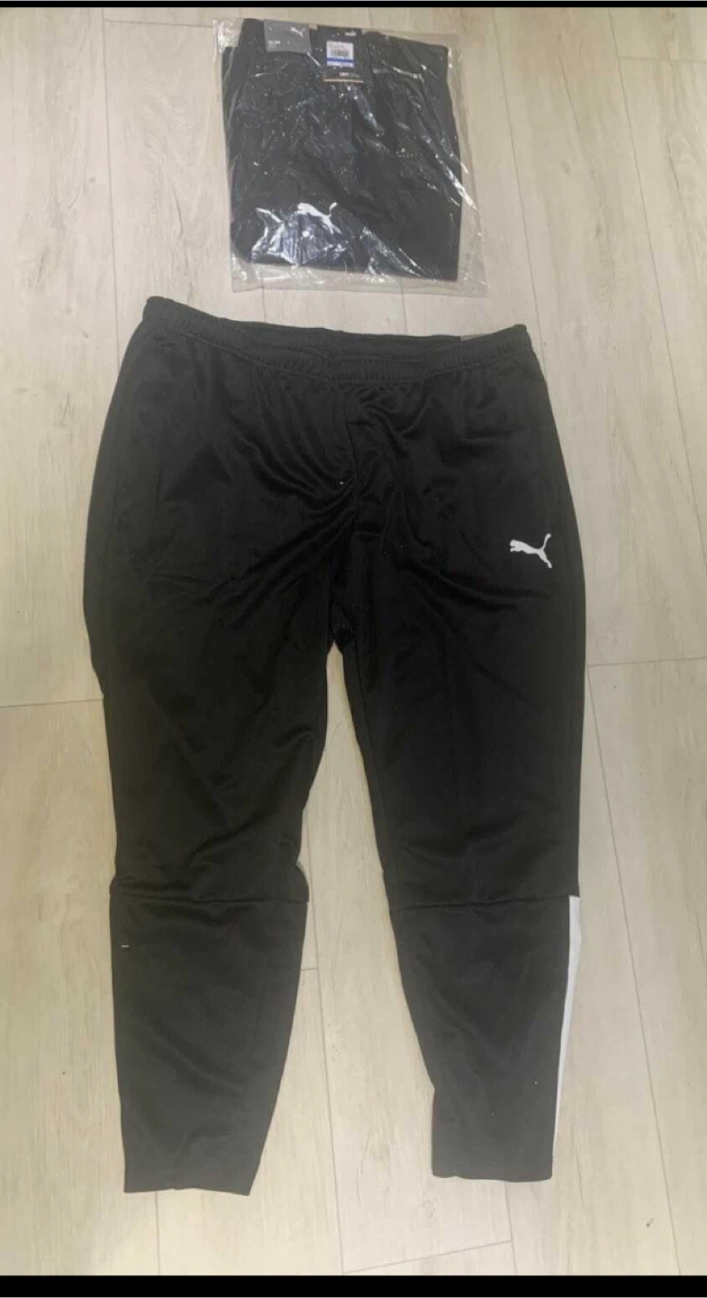Puma Black Training Pants - Slim Fit -XL new - photo 2