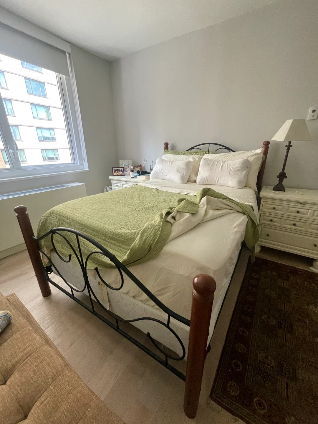 Full Size Bed Frame with Mattress