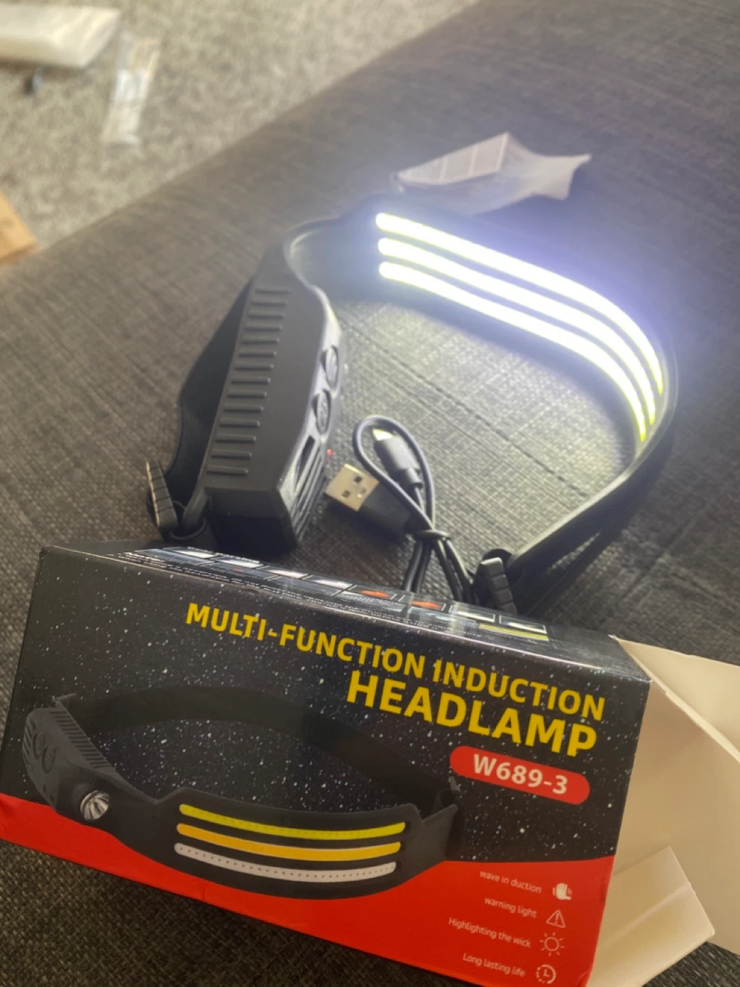 Multi-Function Induction Headlamp W689-3