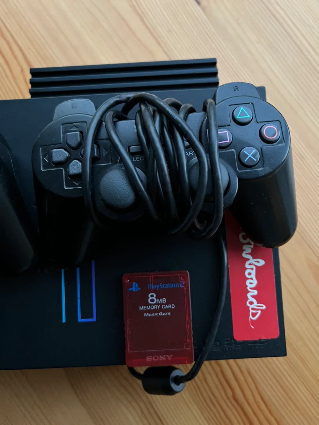 PS2 SETUP / Console-2Controllers-2Memory Cards -MOVING SALE✈️ image indicator(4)