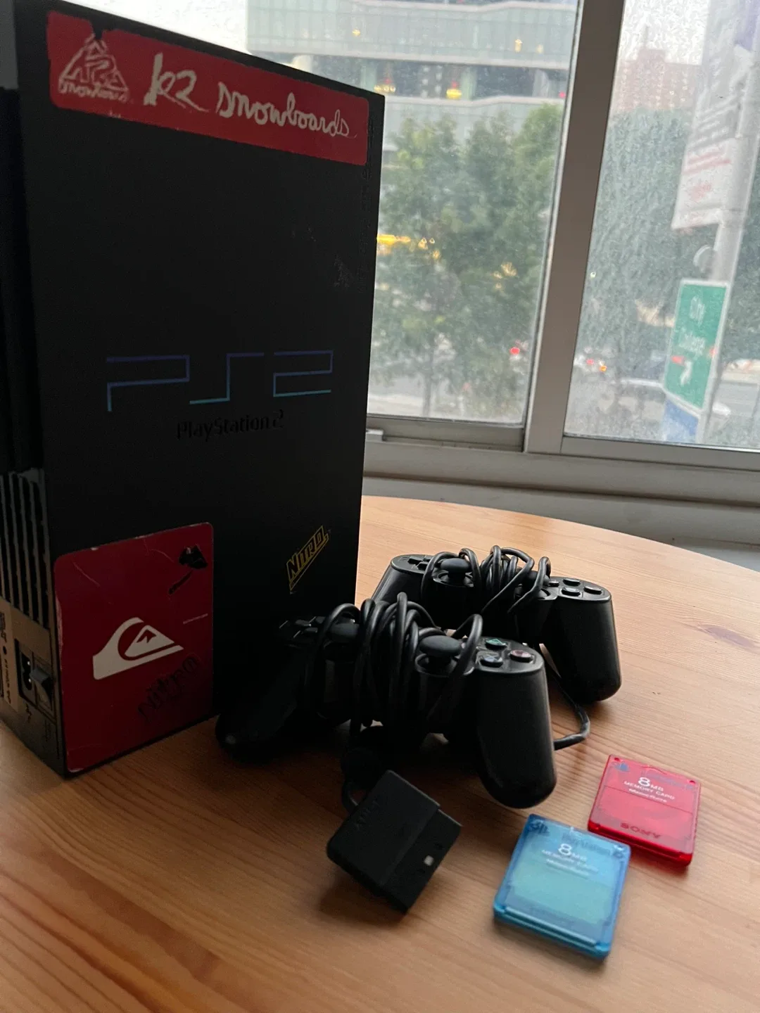 PS2 SETUP / Console-2Controllers-2Memory Cards -MOVING SALE✈️ image indicator(5)