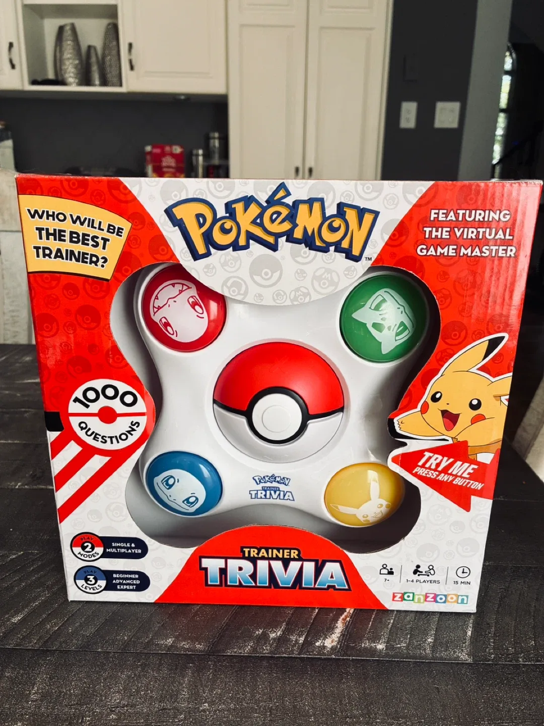 Brand new Pokémon interactive trivia game with lights & sounds thumbnail