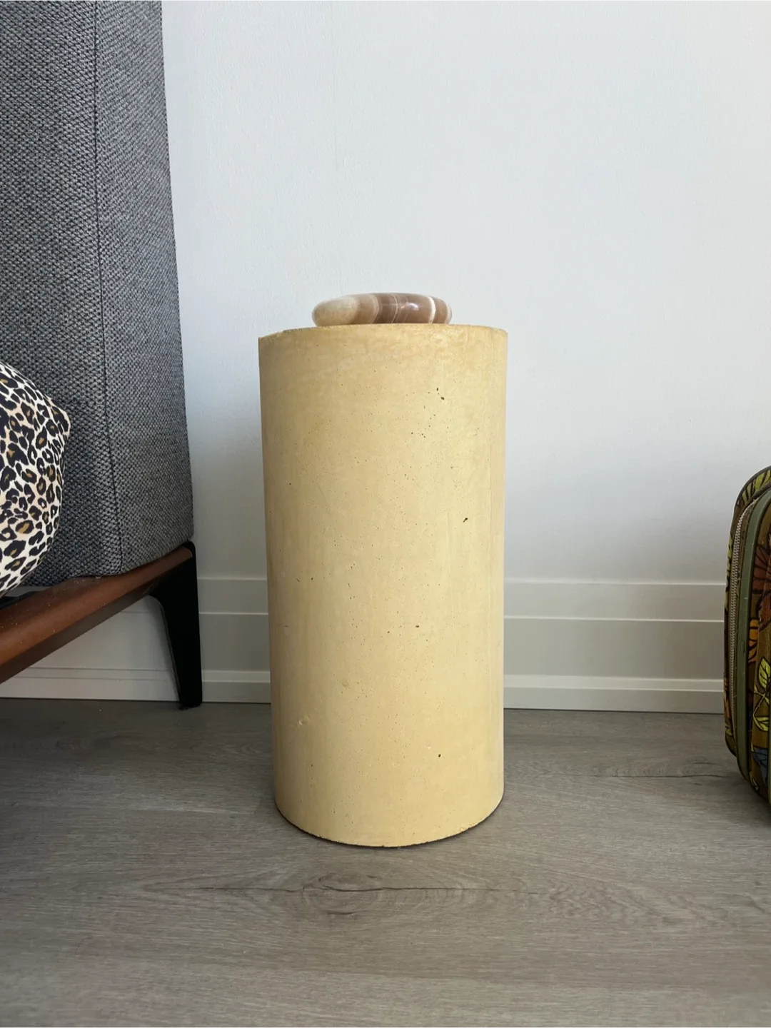 Solid Concrete Side Table / Column in Pastel image indicator(7)