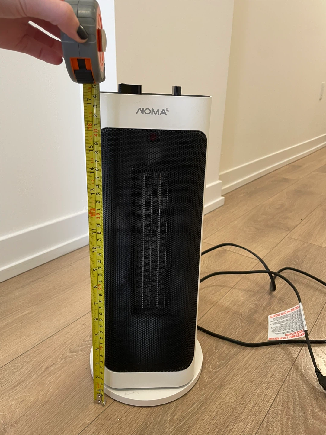 NOMA Ceramic Tower Space Heater - photo 2