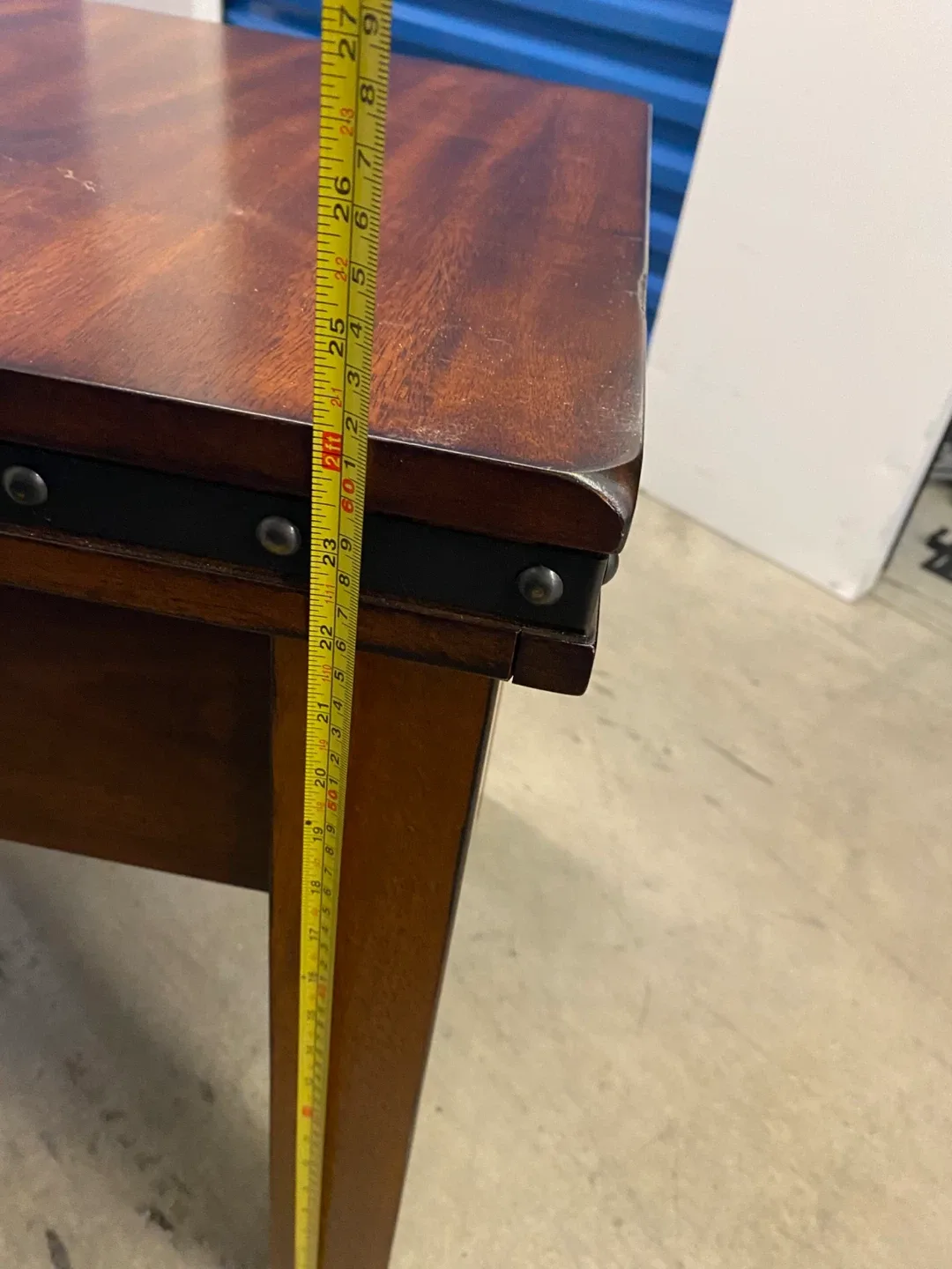 Wood End Table with Drawer image indicator(5)