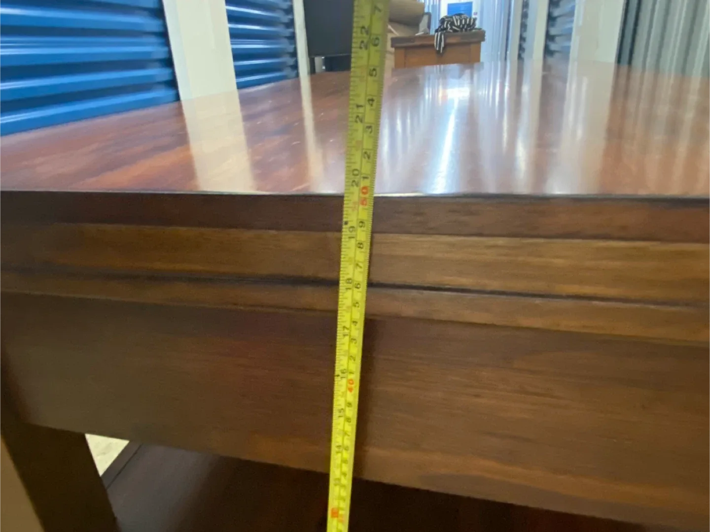 Wood Coffee Table with Drawers image indicator(4)