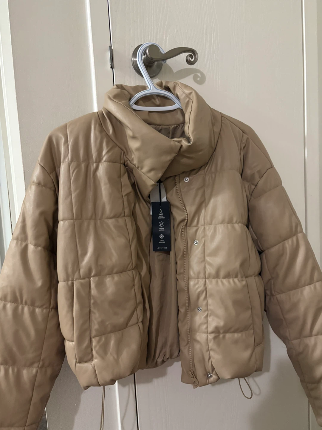 Love Tree Puffer Jacket - Size M