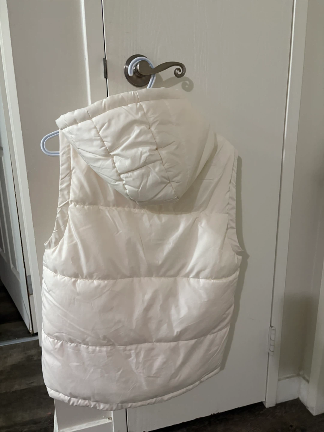 Bluenotes Cream Puffer Vest - Size S - photo 2