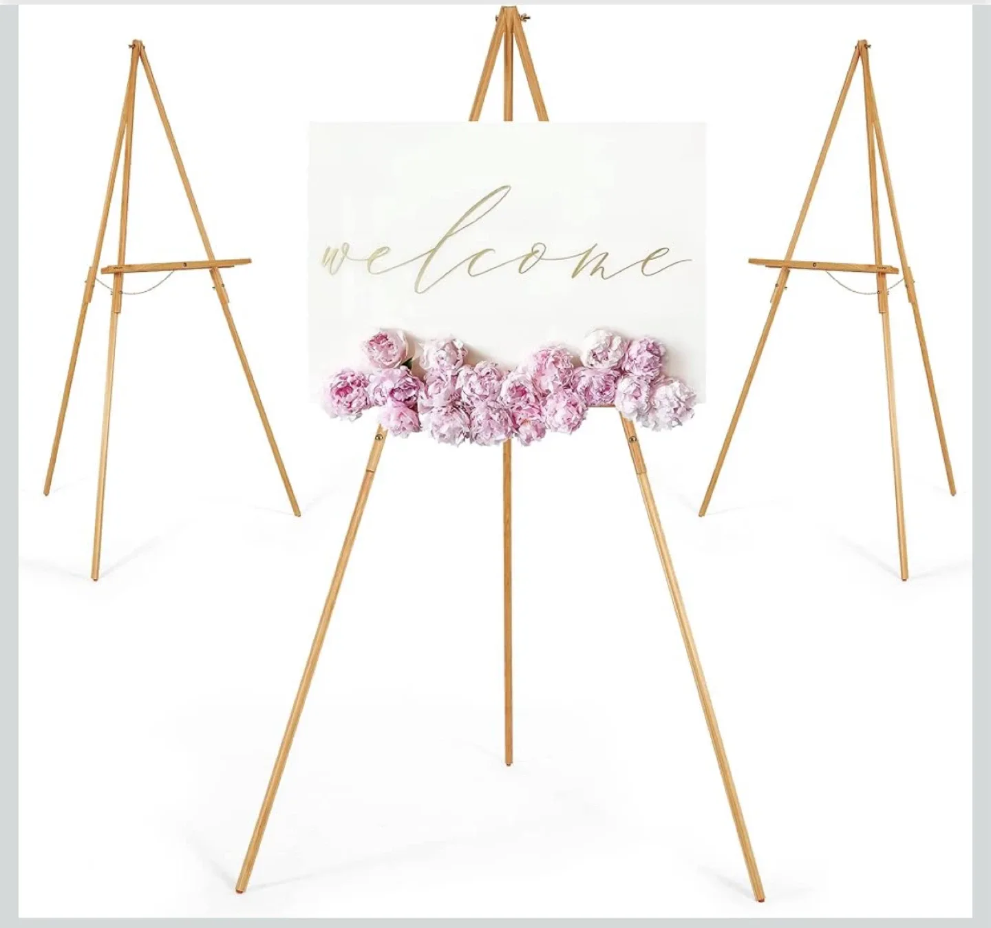 Lightweight Wooden Display Easel