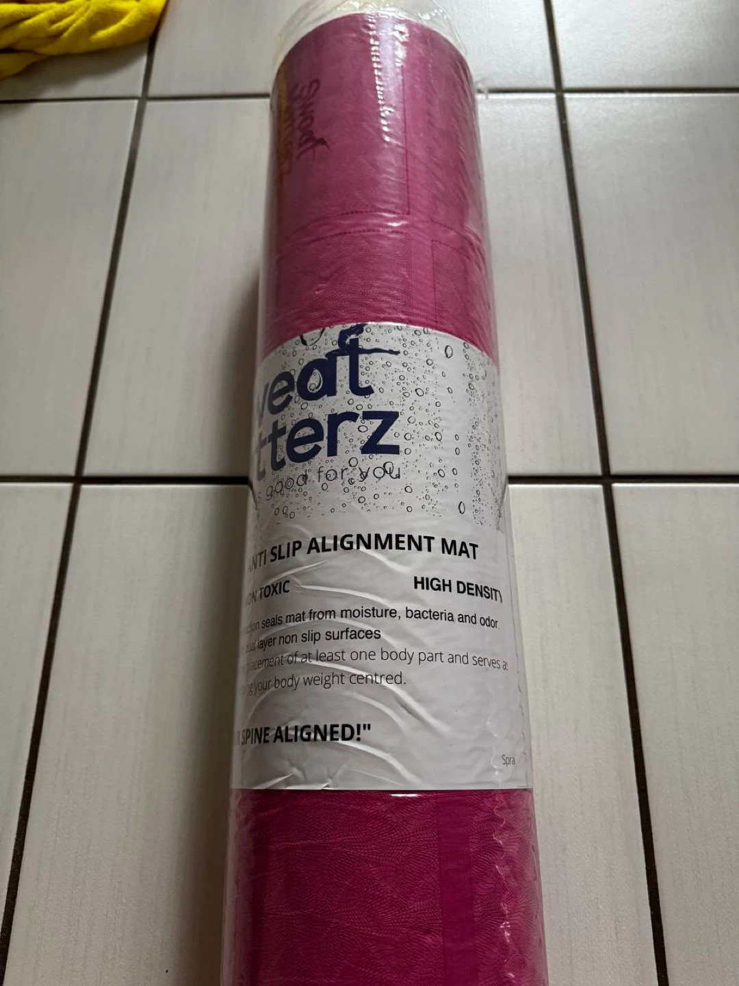 Sweat Matterz Ergonomic Yoga Mat – 72”x26” – New - photo 5