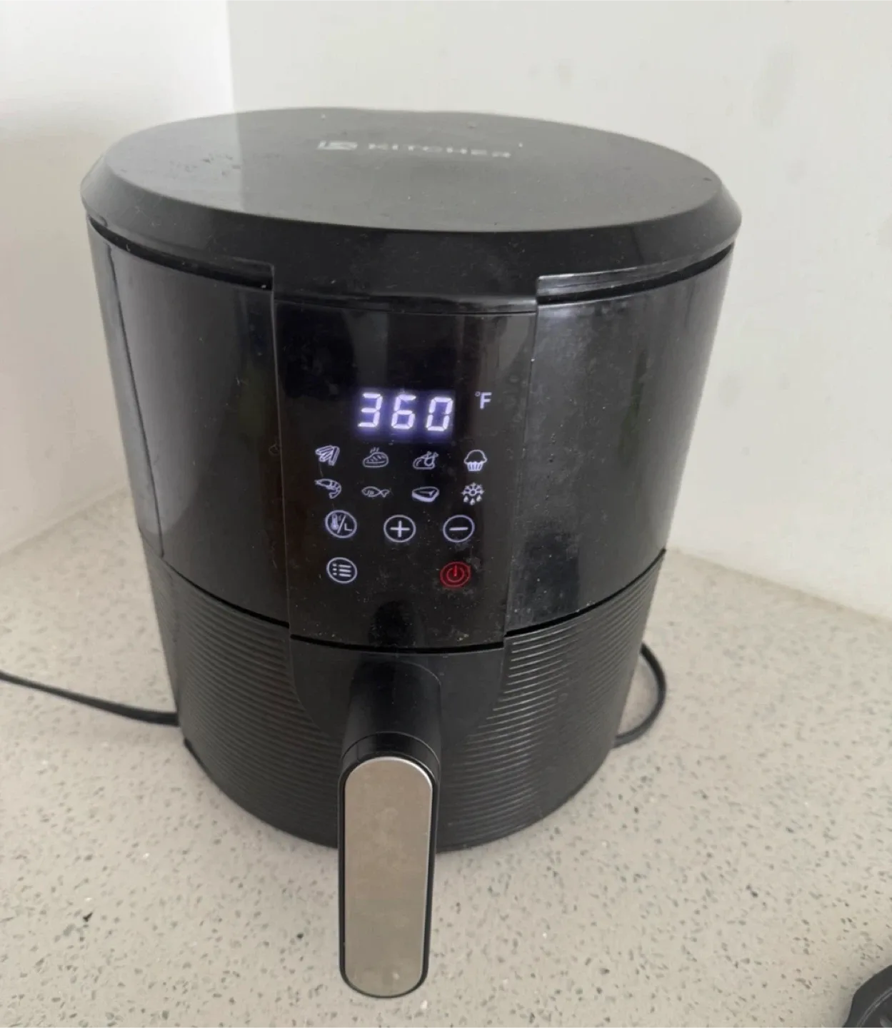 IKITCHEN Air Fryer - Black image indicator(2)