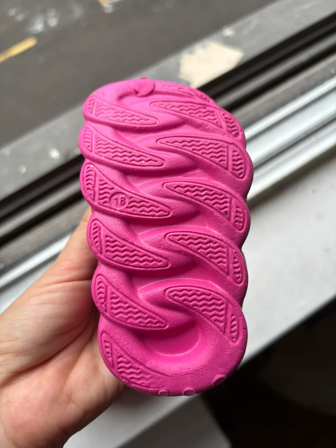 NEW Pink Crocs Baby/ Toddler Size 18 *OPEN TO TRADE* image indicator(6)