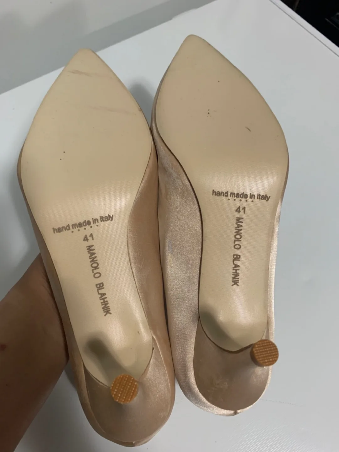 Manolo Blahnik Hangisi Heels - Size 41 image indicator(4)