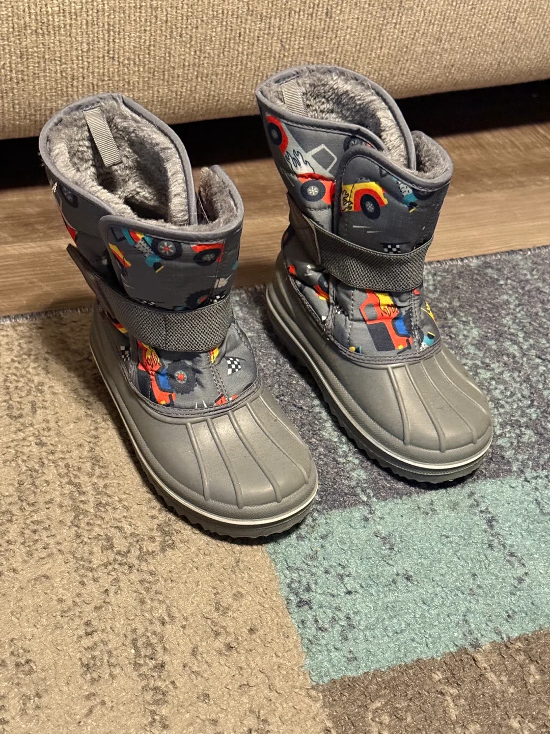 Place Boys' Snowsuit Set with Boots image indicator(4)