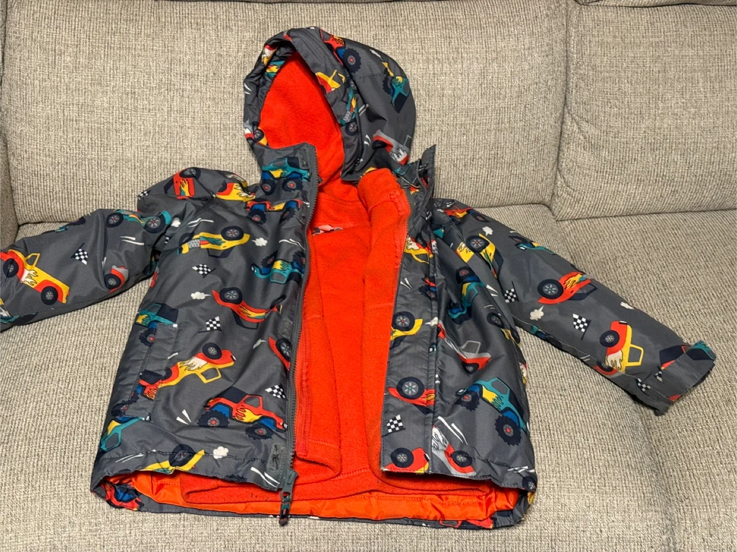 Place Boys' Snowsuit Set with Boots image indicator(3)