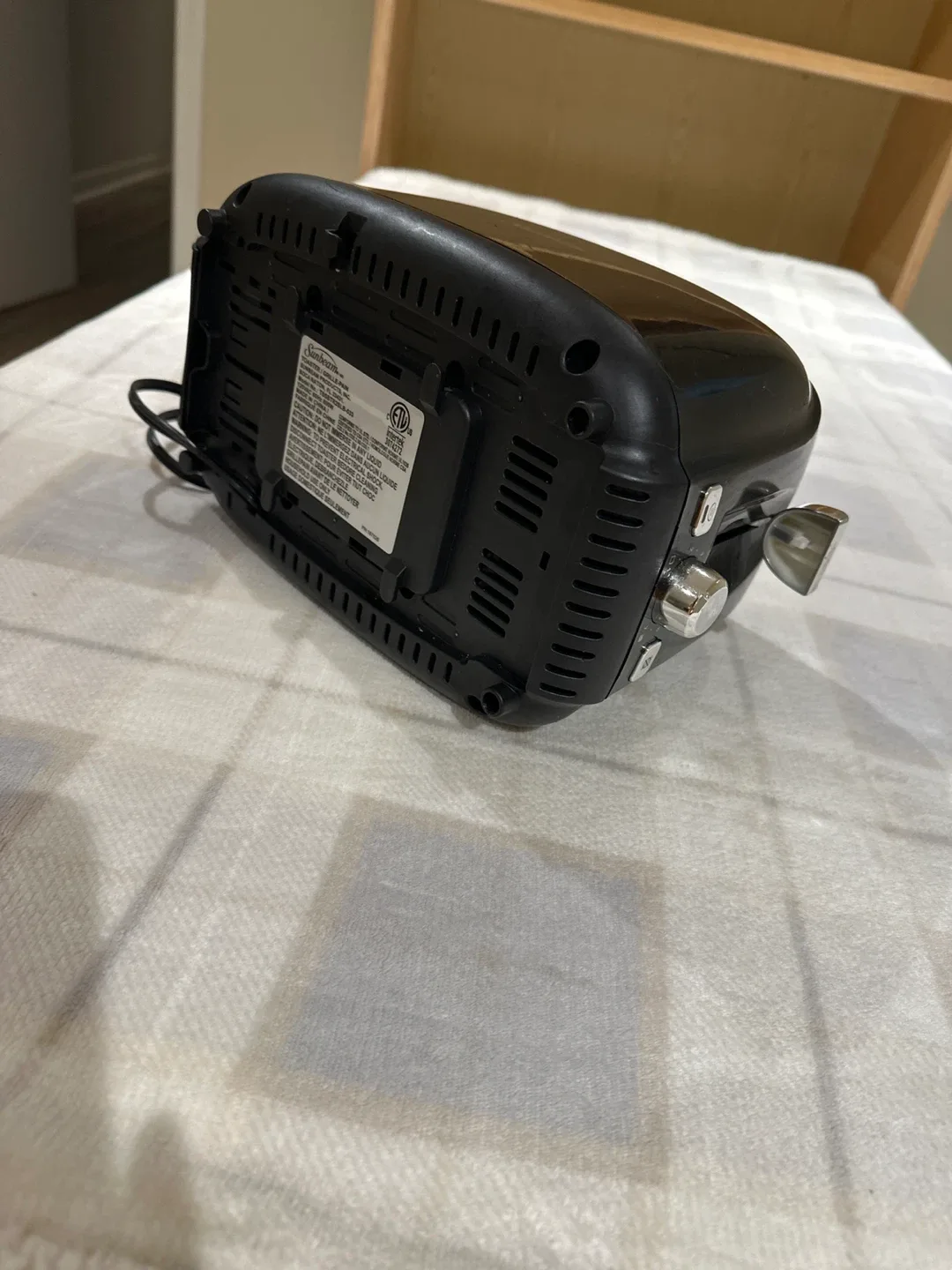 Sunbeam Black Toaster image indicator(7)