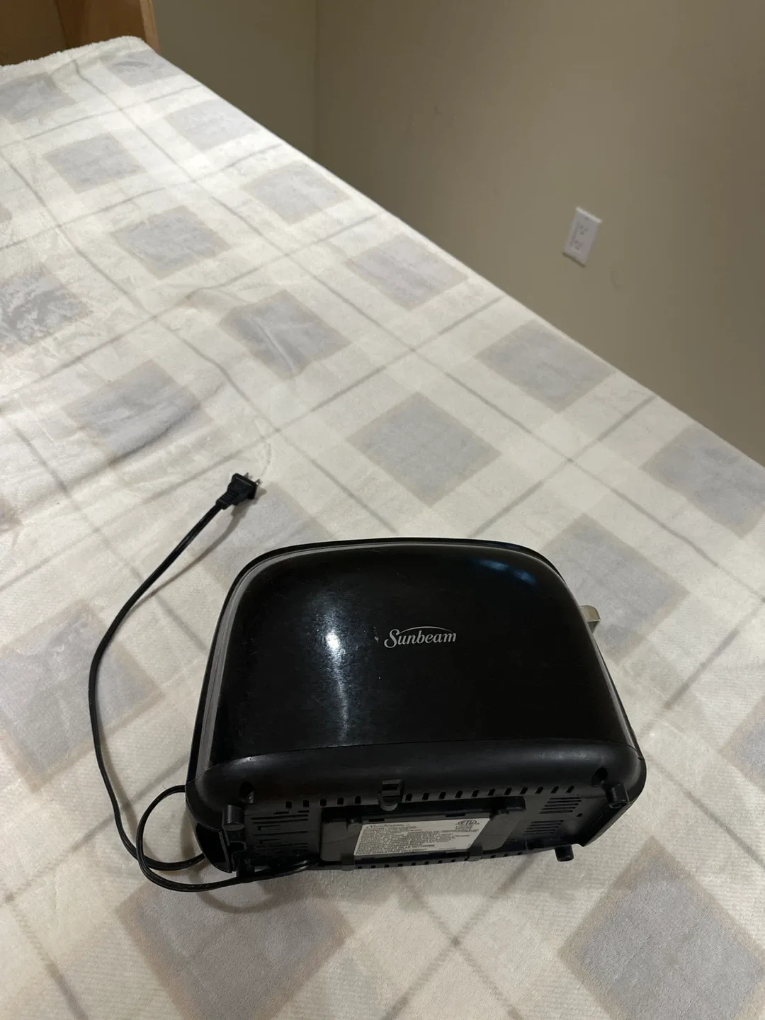 Sunbeam Black Toaster image indicator(8)