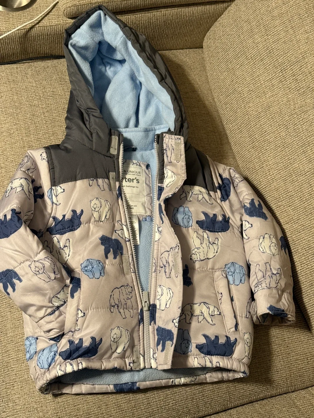 Carter's 3T Snowsuit Set image indicator(3)