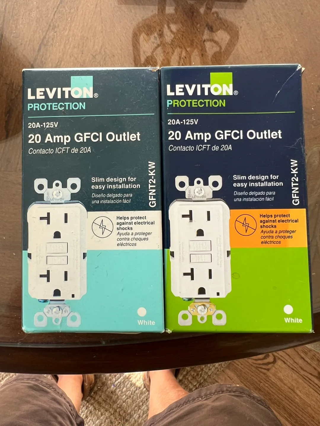 Leviton 20 Amp GFCI Outlets - New image indicator(2)