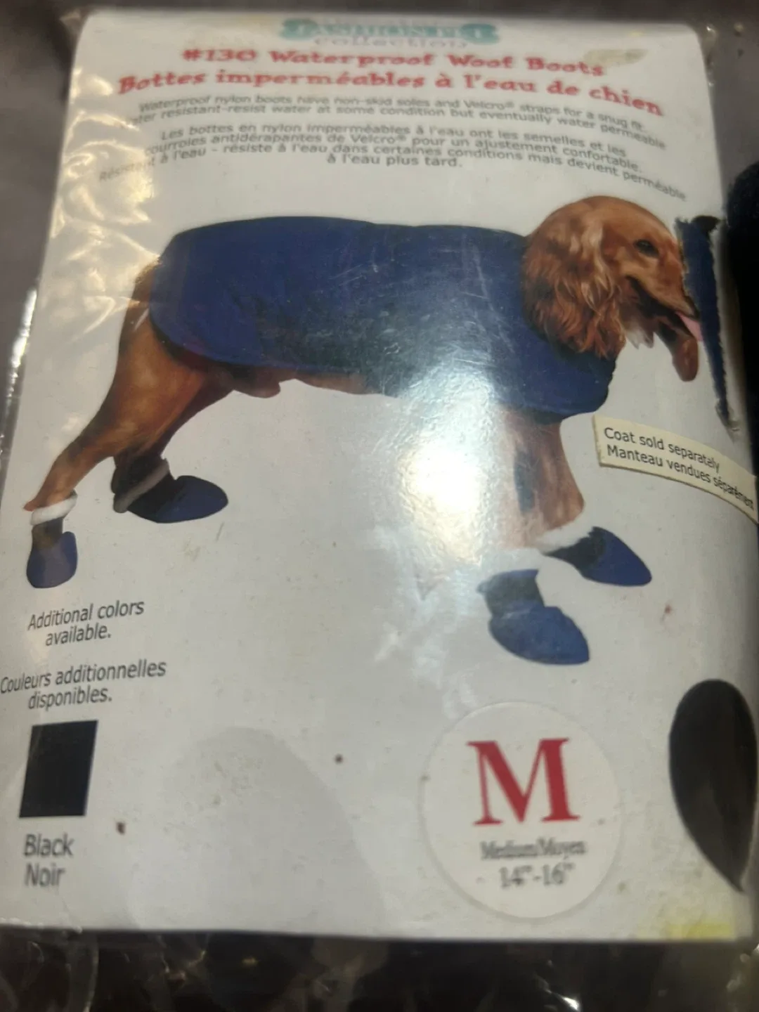 Downtown Pet Supply Waterproof Woof Boots - Size M image indicator(2)