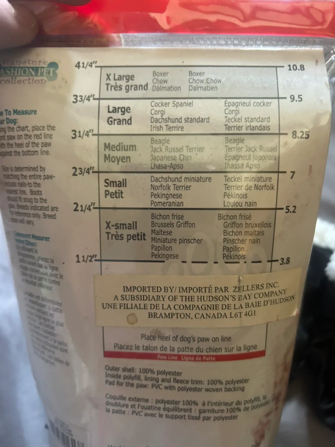 Downtown Pet Supply Waterproof Woof Boots - Size M image indicator(3)