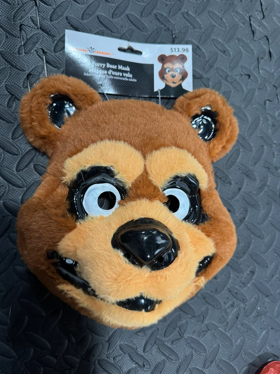 HALLOWEEN COSTUME- FREDDY BEAR MASK thumbnail