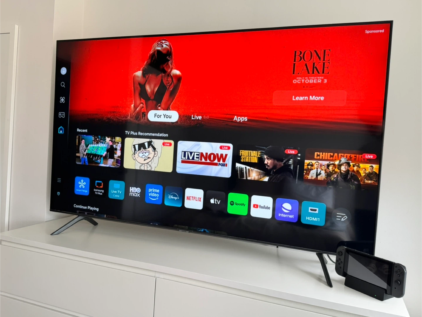 Samsung 65” CU7000C 4K Smart TV – Like New! $380