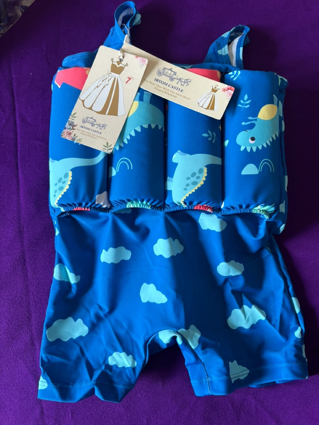 New IBTOM CASTLE Kids Float Suit 4-5 Years