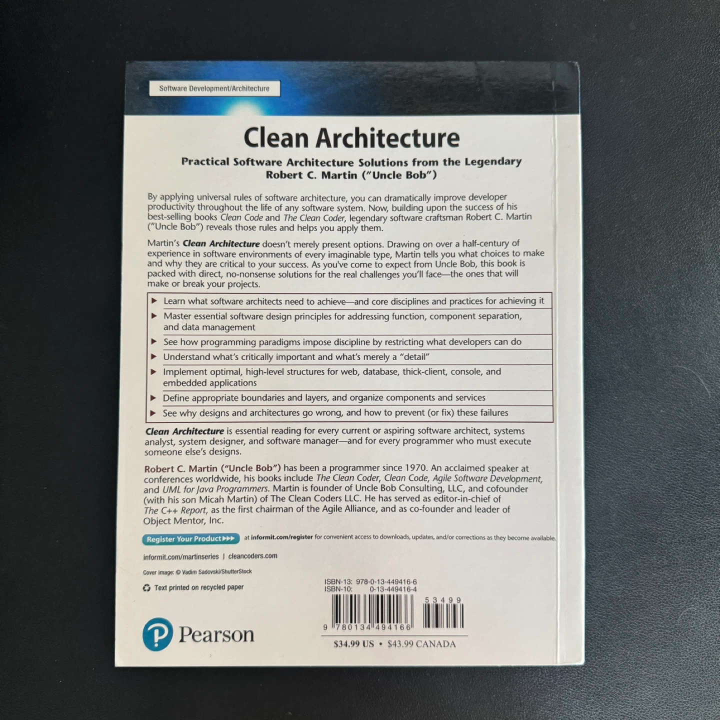 Clean Architecture Book - photo 2