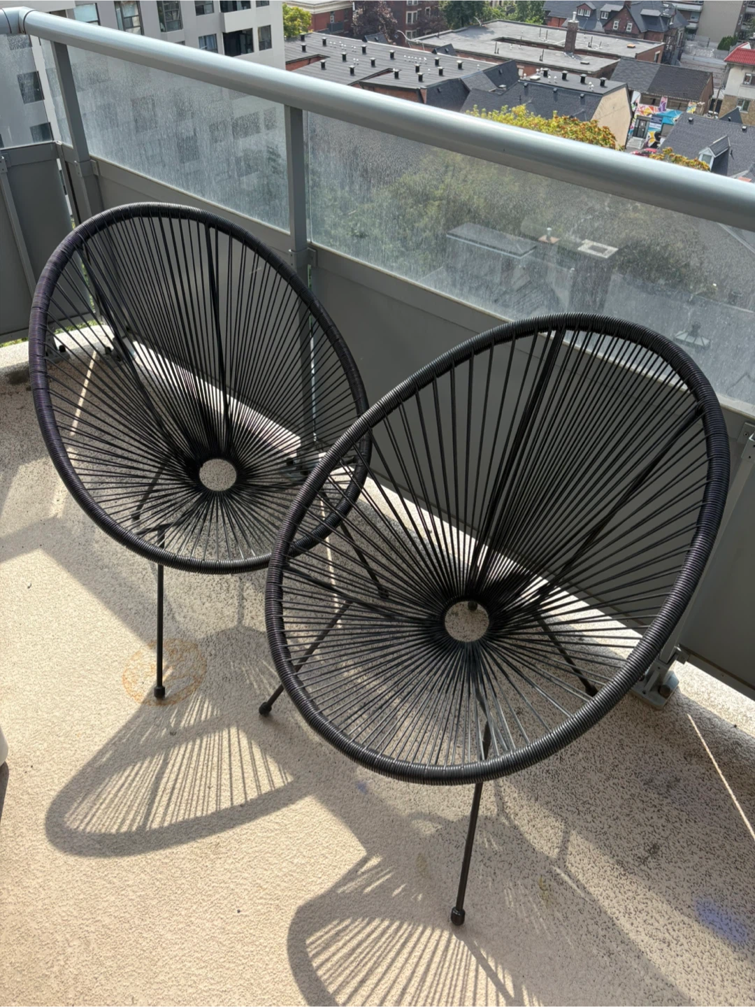 2 Jysk Patio Chairs, Pick up only