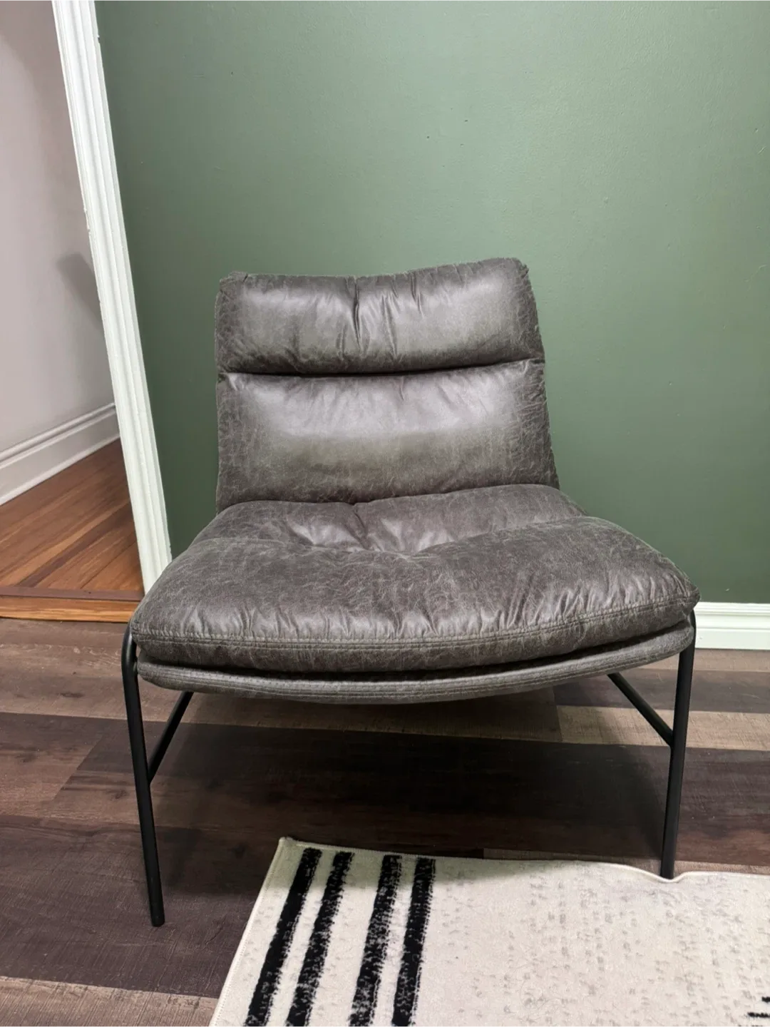 Grey Lounge Chair thumbnail