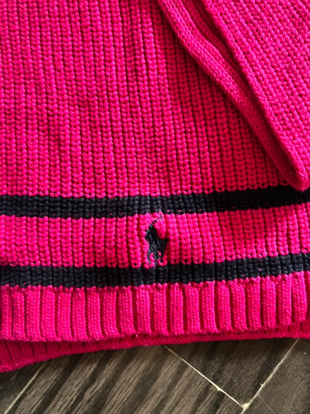 Polo Ralph Lauren Pink Scarf (L/XL) image indicator(2)