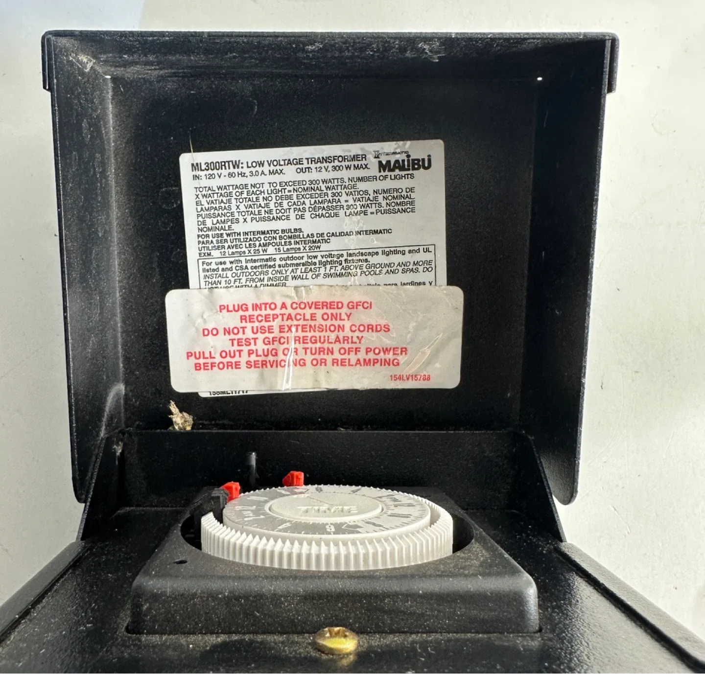 Māubu ML300RTW Low Voltage Transformer Timer thumbnail