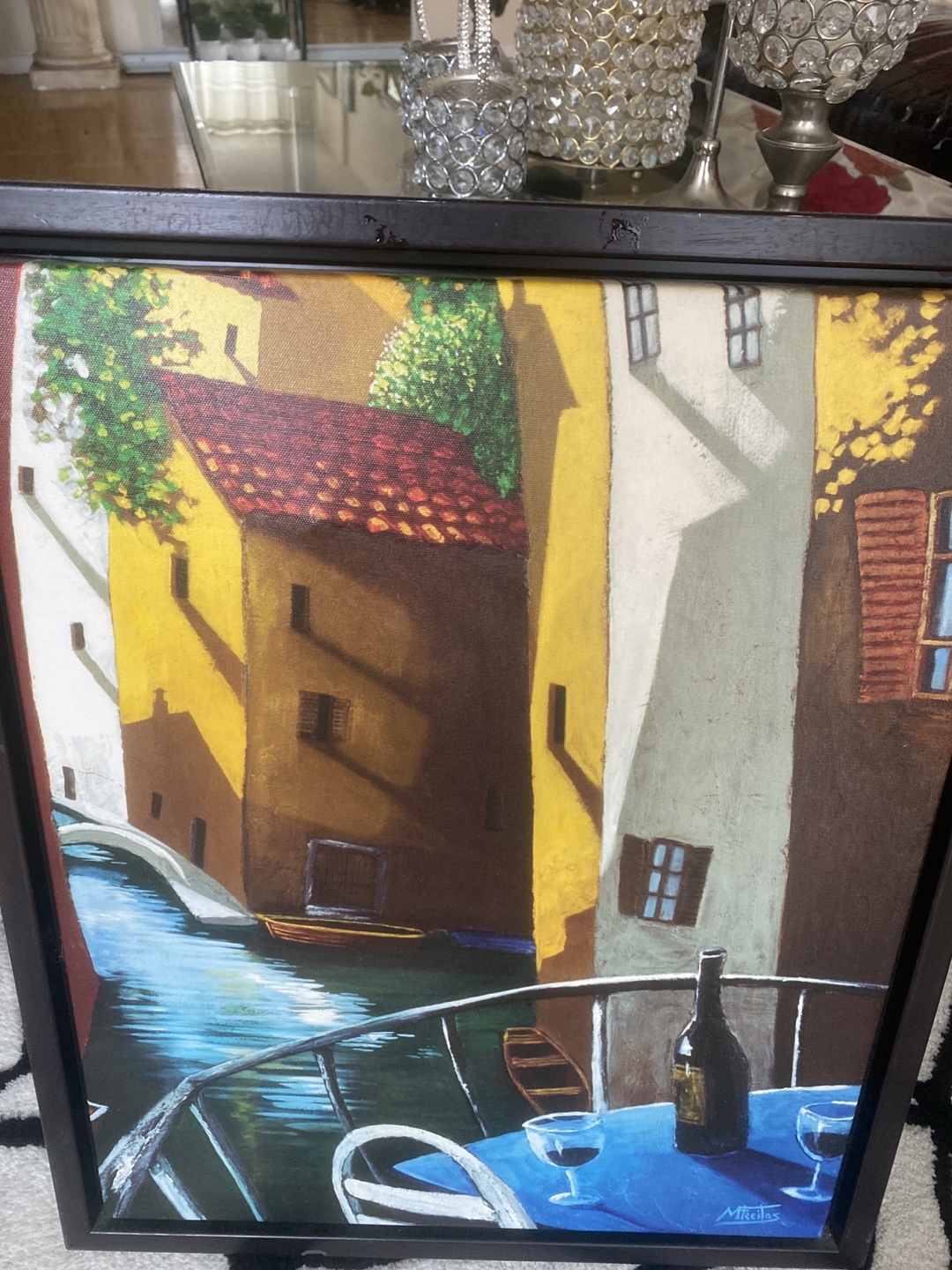 Two Framed Wall Art Pictures - photo 3