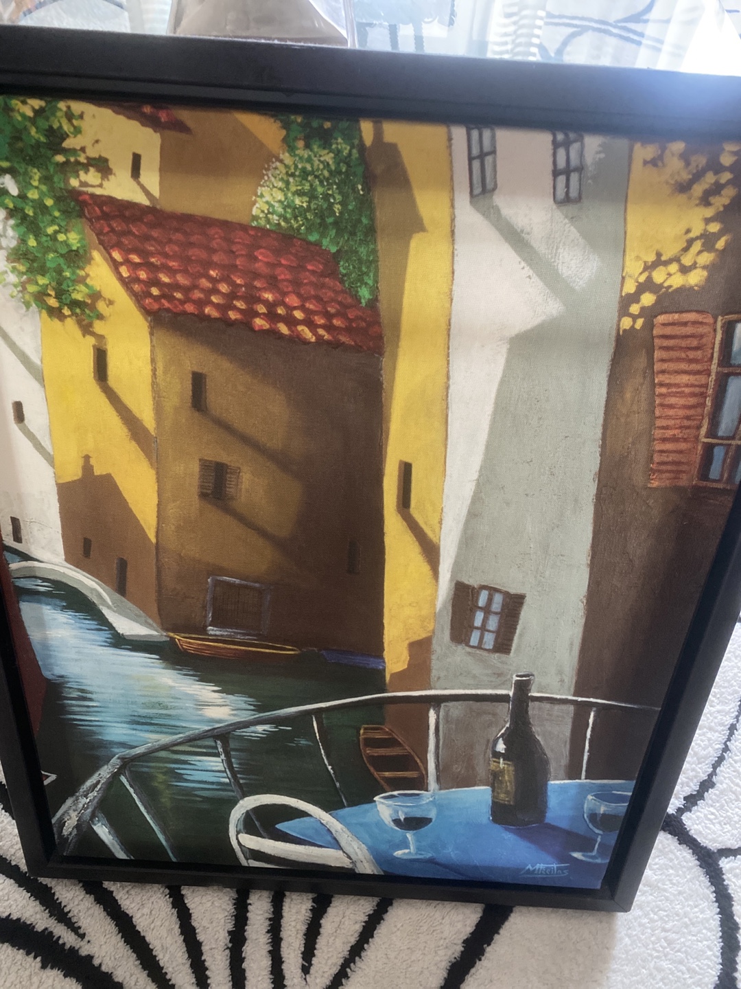 Two Framed Wall Art Pictures
