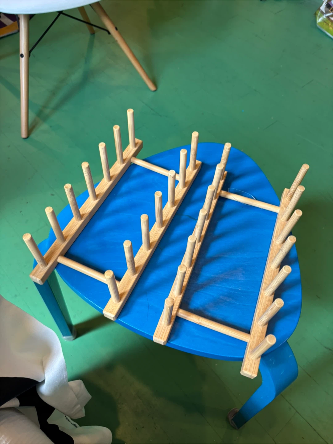 Wooden Book Rack