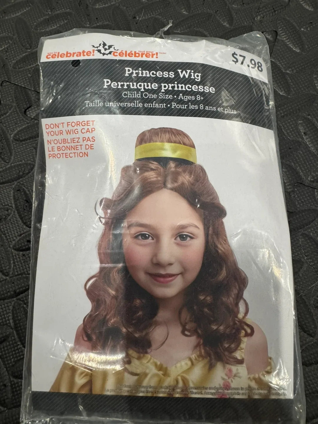 HALLOWEEN COSTUME- GIRLS PRINCESS WIG thumbnail