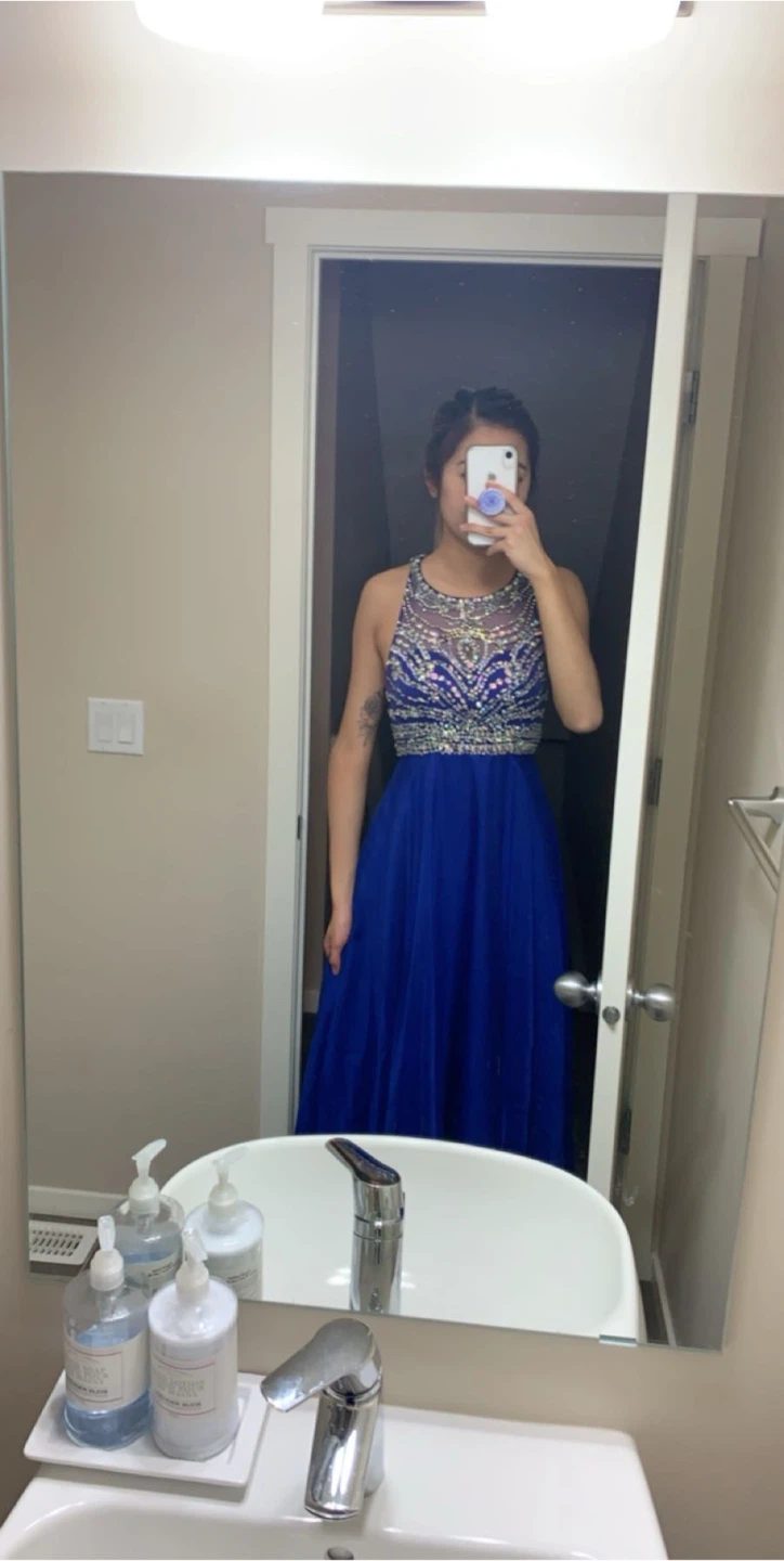 Blue “blush branded” dress - photo 3