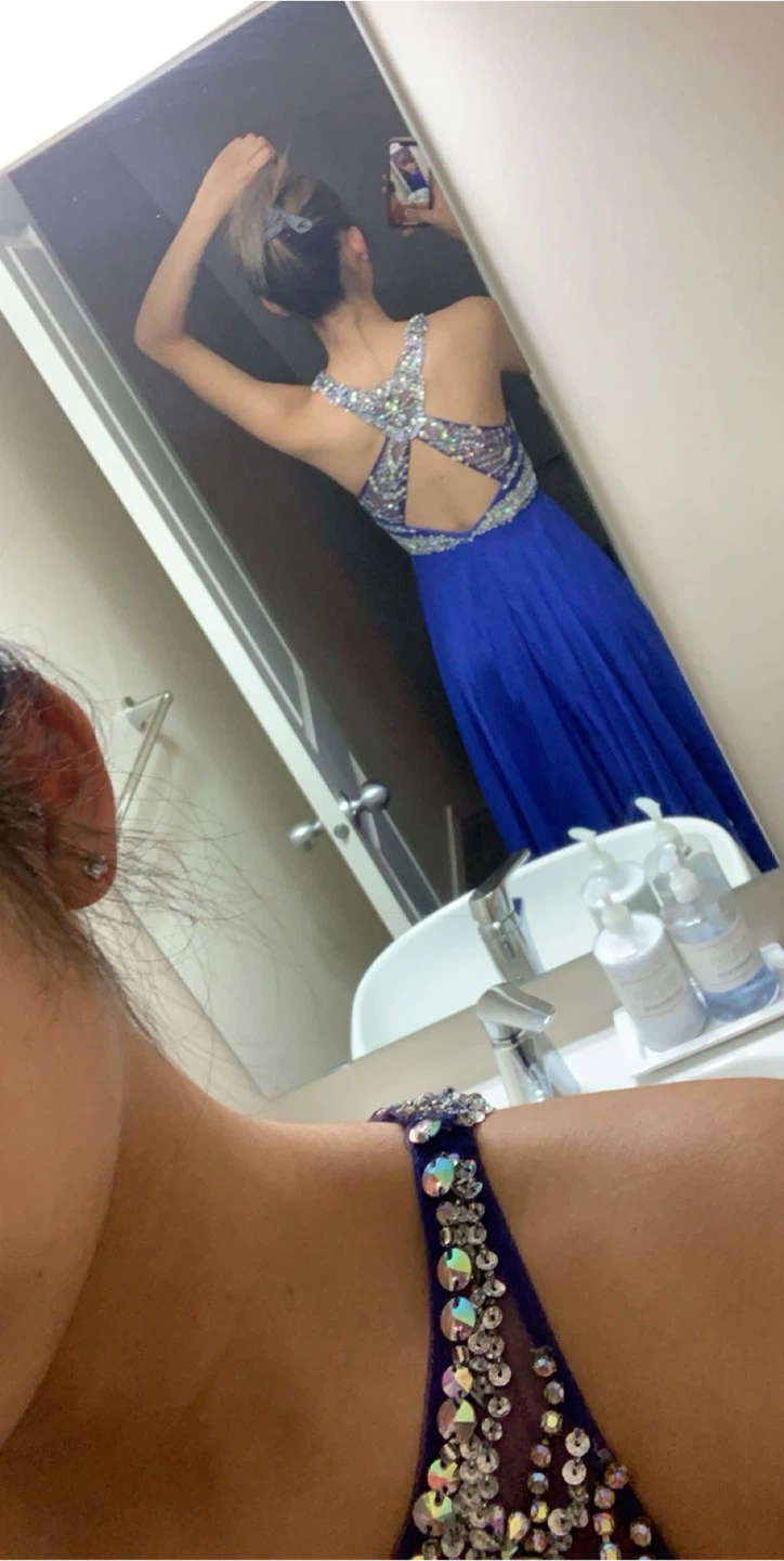 Blue “blush branded” dress - photo 4