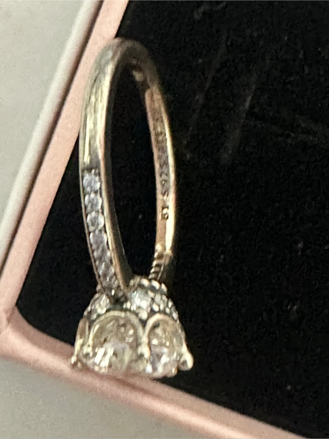 Pandora Clear Sparkling Crown Solitaire Ring - photo 4