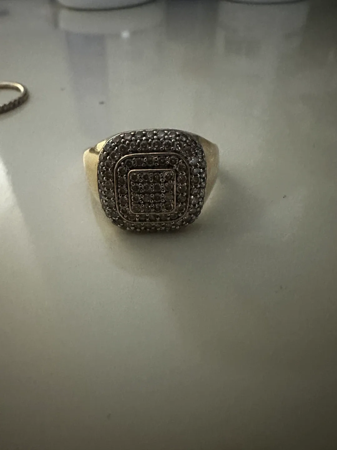 Gold Wedding Ring Set image indicator(3)